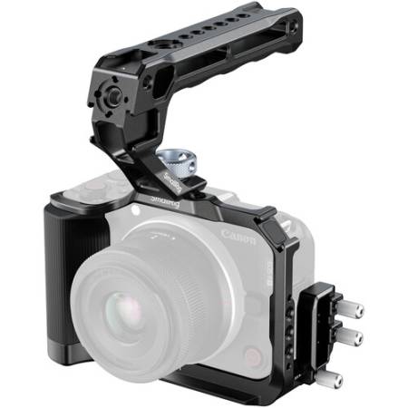 SmallRig 5766 - zestaw, klatka, uchwyt górny i zacisk kabli HDMI i USB-C, do Canon EOS R50 V